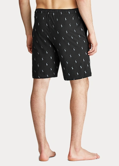 Polo Ralph Lauren Woven Boxer In Black