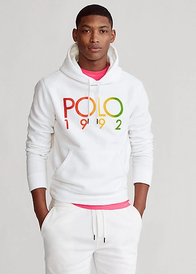 Ralph Lauren Polo 1992 Fleece Hoodie In White | ModeSens