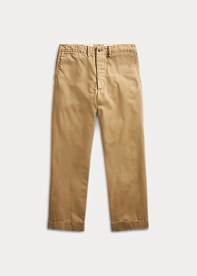 Double Rl Chino Pant In British Khaki