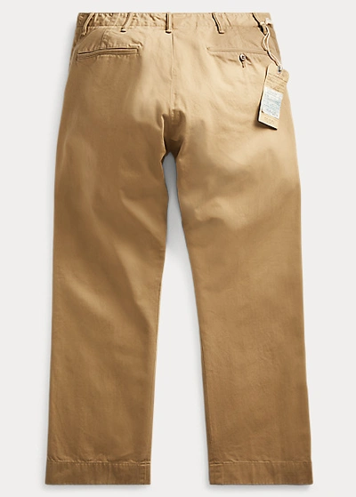 Double Rl Chino Pant In British Khaki