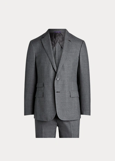 Shop Ralph Lauren Kent Lightweight Wool Suit In Light Grey