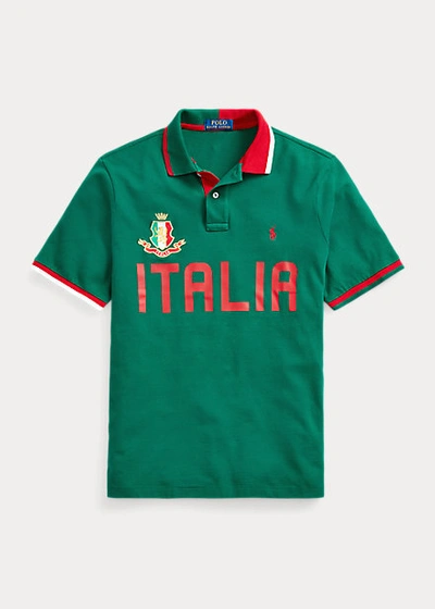Ralph Lauren The Classic Fit Italy Polo Shirt In Tennis Green | ModeSens