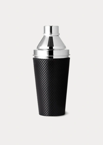 Shop Ralph Lauren Sutton Cocktail Shaker In Black/clear