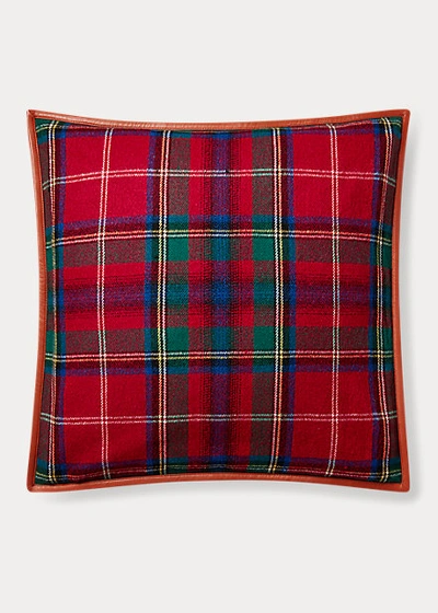 Shop Ralph Lauren Castelford Throw Pillow In Red Multi
