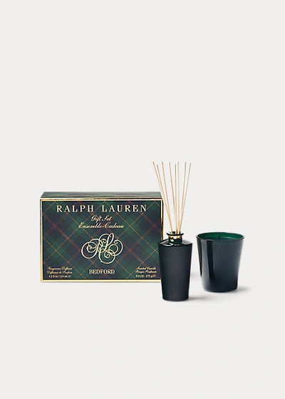 Shop Ralph Lauren Bedford Gift Set In Green