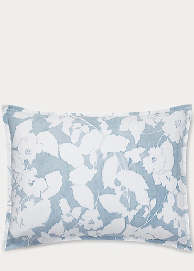 Polo Ralph Lauren Willa Floral Duvet Set In Chambray And Cream