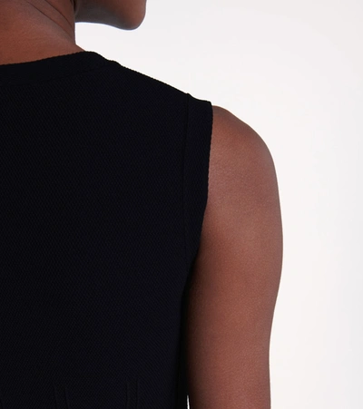 Shop Alaïa Edition 2013 Piqué Jersey Top In Black