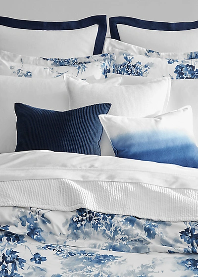 Polo Ralph Lauren Flora Sateen Comforter Set In Blue Multi