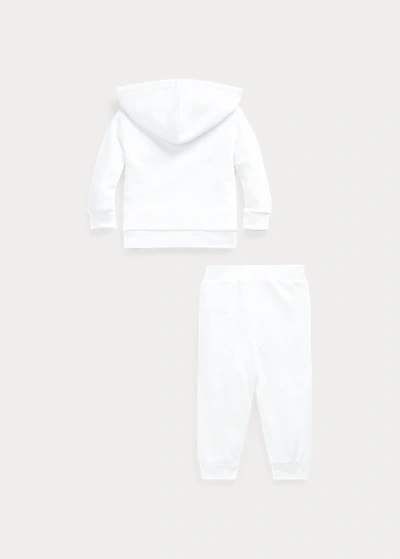Polo Ralph Lauren Ralph Lauren French Terry Hoodie & Pant Set In White