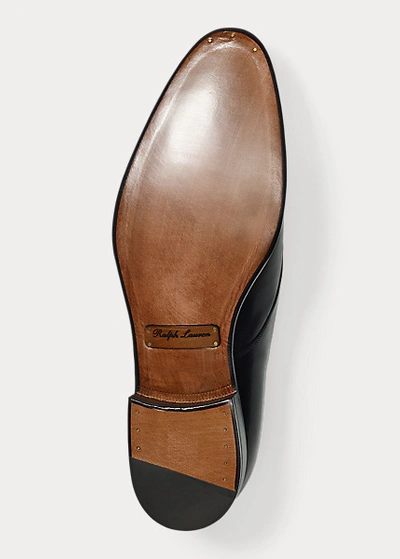Polo Ralph Lauren Dalvin Calfskin Oxford In Black