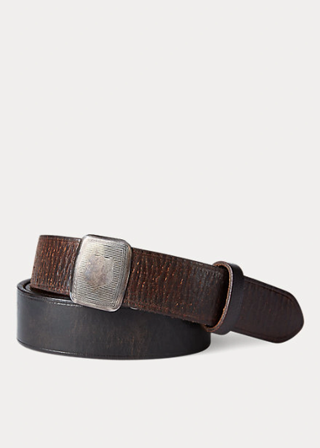 『VINCENNES LEATHER BELT』(VINTAGE BLACK) Black Leather Belt | 1.25