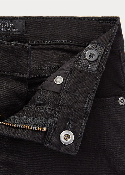 Polo Ralph Lauren Hampton Straight Stretch Jean In Baker Black Wash