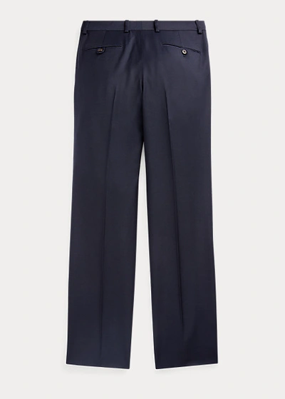 Shop Polo Ralph Lauren Lightweight Wool Trouser In Grey