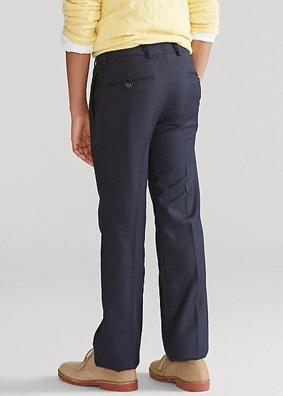 Shop Polo Ralph Lauren Lightweight Wool Trouser In Grey