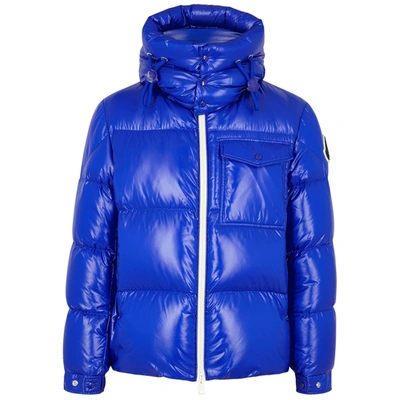 MONCLER VIGNEMALE BLUE QUILTED SHELL JACKET 3254911