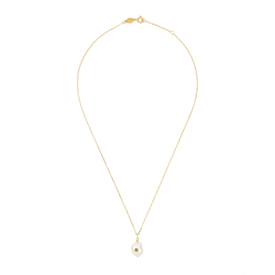 Shop Anni Lu Pearl 18kt Gold-plated Necklace