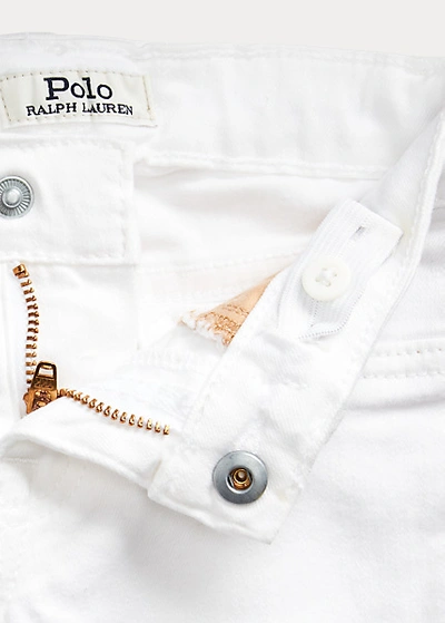 Polo Ralph Lauren Aubrie Denim Legging In White