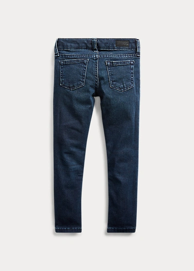 Polo Ralph Lauren Toddler Girls Aubrie Denim Leggings In Lucey Wash