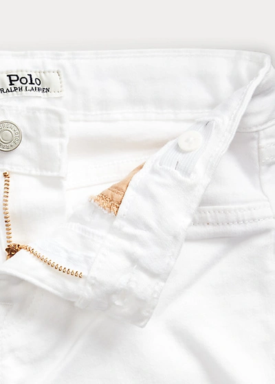 Polo Ralph Lauren Aubrie Denim Legging In White
