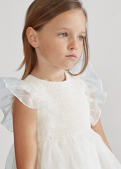 Ralph lauren cheap girls white dress