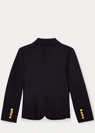 Polo Ralph Lauren Wool Blazer In Greenwich Navy