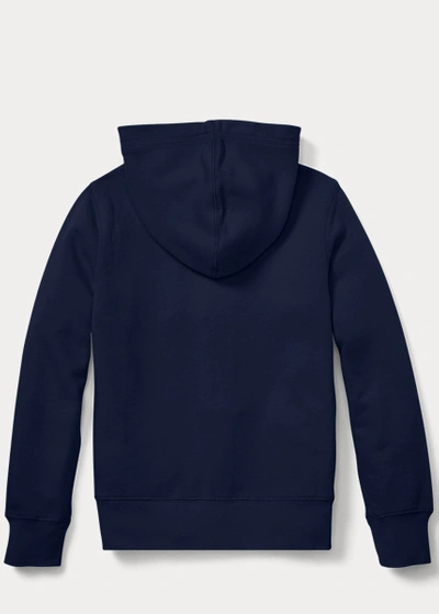 Polo Ralph Lauren French Terry Hoodie In Light Grey Heather