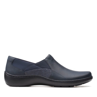 Shop Clarks Cora Lilac In Blue