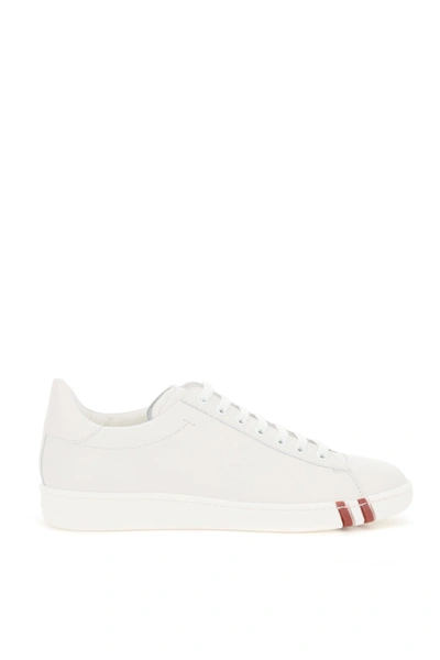 Shop Bally Wivian Sneakers In 0300 White