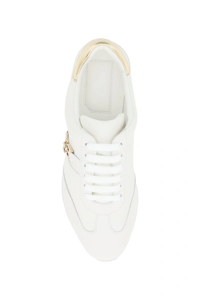 Shop Bally Gevina Sneakers In 0300 White