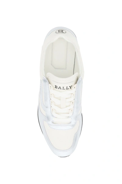 Shop Bally Gavinia Sneakers In Silver 17