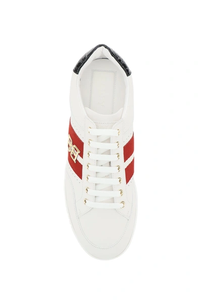 Shop Bally Winton Sneakers In White