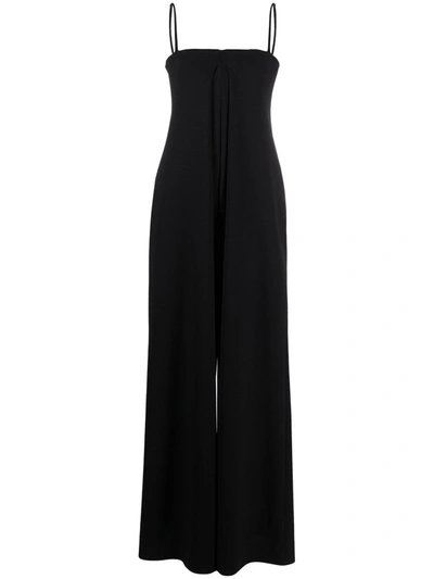 Shop Emporio Armani Women's Black Polyester Jumpsuit