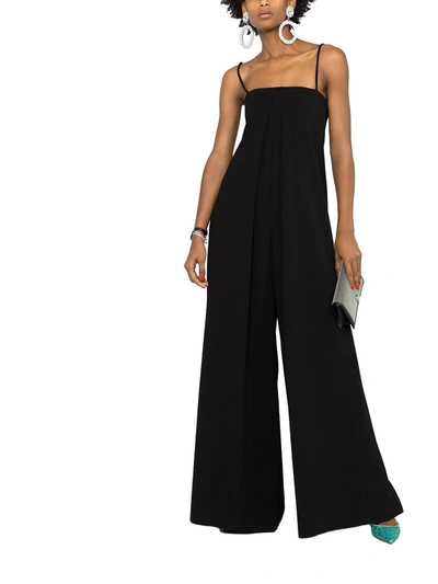 Shop Emporio Armani Women's Black Polyester Jumpsuit