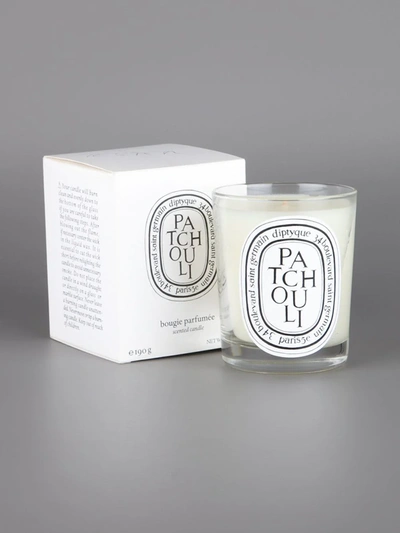 Shop Diptyque 'patchouli' Candle In White