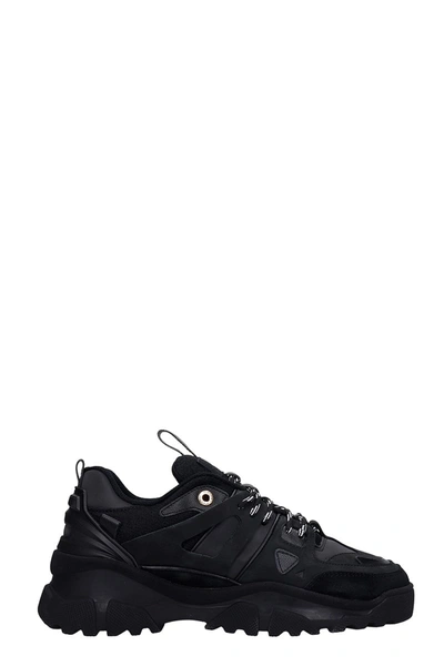 Shop Mason Garments Genova 2 Sneakers In Black Leather