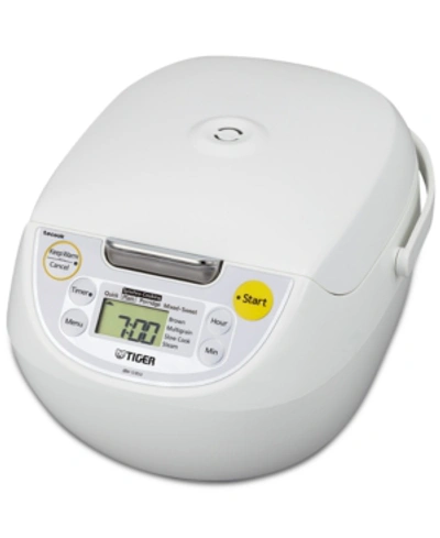 Tiger Micom 10-cup Rice And Multi-cooker In White