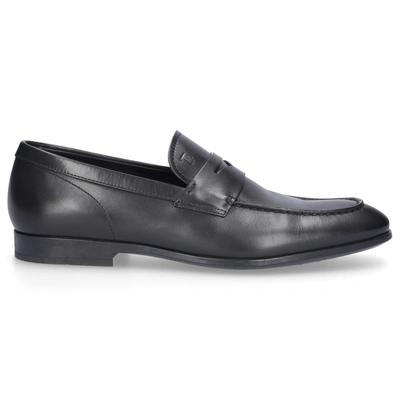 Shop Tod's Loafers Mocassino In Black