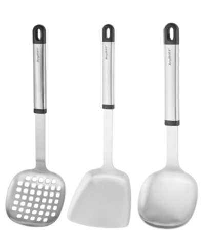 Shop Berghoff Essentials Collection 3-pc. Asian Prep Set In Stainless Steel