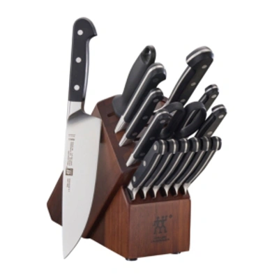 Shop J.a. Henckels Pro 16pc Block Set With Acacia Block