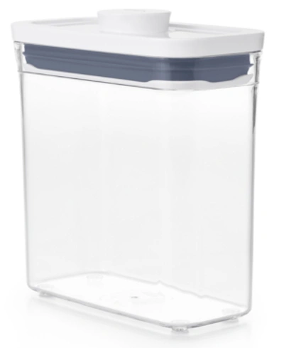 Shop Oxo Pop Slim Short Rectangular Food Storage Container