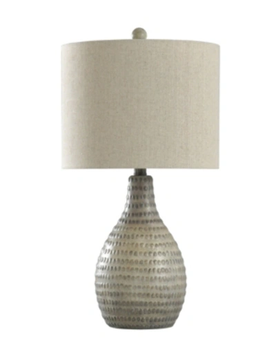 Shop Stylecraft Allen Table Lamp In Brown