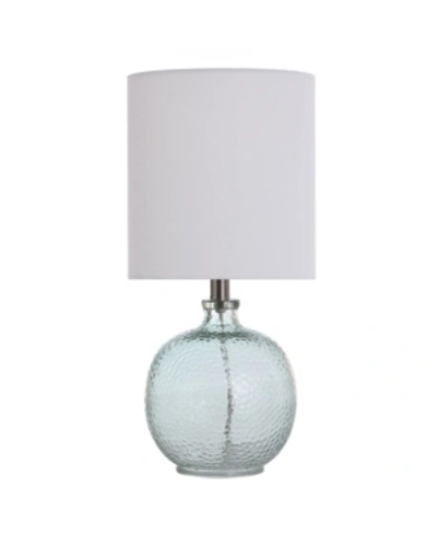 Shop Stylecraft Glass Table Lamp In Clear