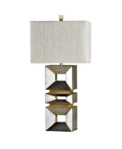 Shop Stylecraft Contemporary Table Lamp In Gray