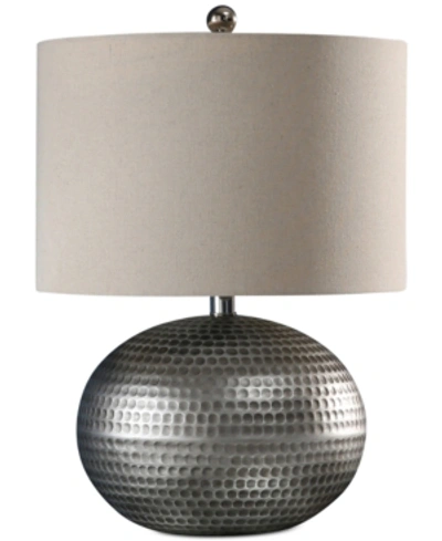 Shop Abbyson Living Becca Table Lamp In Pewter