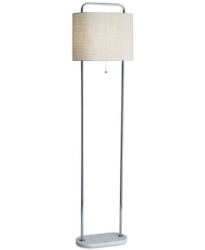 Shop Adesso Avery Floor Lamp In White