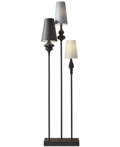 Shop Adesso Jasmine Floor Lamp In Antique Brown