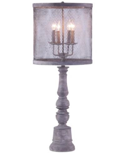 Shop Ahs Lighting Arlington Table Lamp In Medium Grey