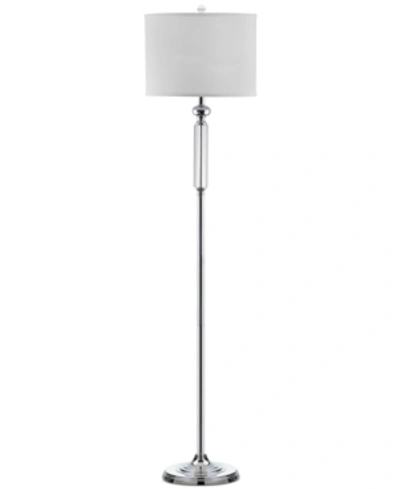 Shop Safavieh Concorde Floor Lamp In Silver
