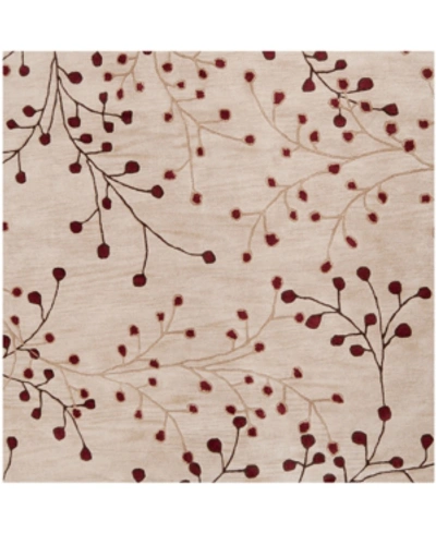 Shop Surya Athena Ath-5053 Burgundy 8' Square Area Rug