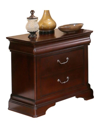 Shop Abbyson Living Grace Nightstand In Brown